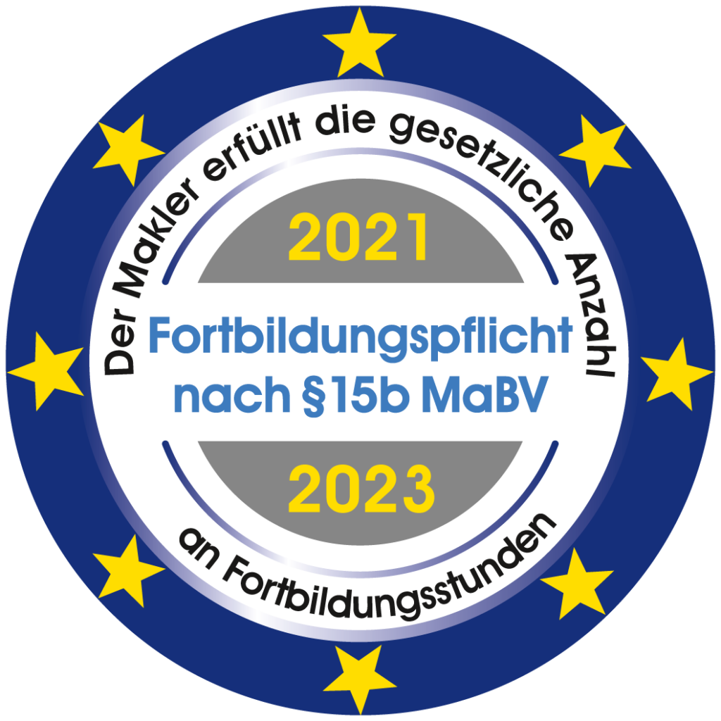 Siegel: Fortbildungspflicht 2021 bis 2023 erfüllt